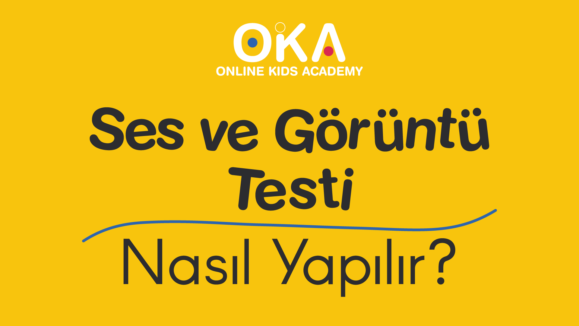 Kamera ve Mikrofon Testi